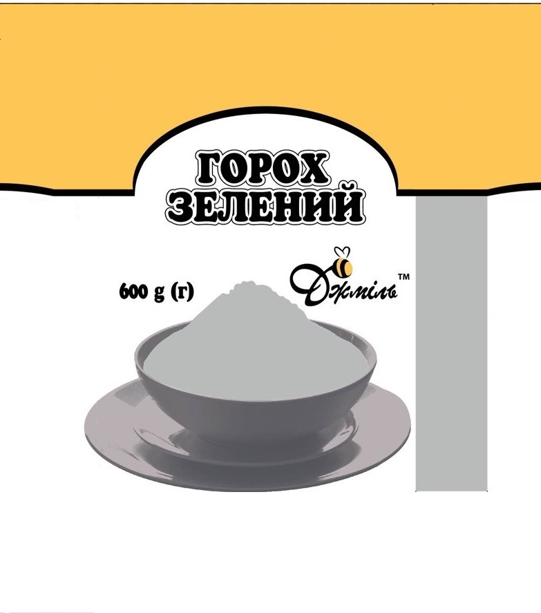 Горох зелений фасований, ТМ "ДЖМІЛЬ" 600 g (г)